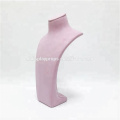 Fashion Fiberglass Bust Mannequin Neck Form, Necklace Mannequin Stand For Sale